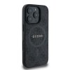 Guess GUHMP16LG4GFRK iPhone 16 Pro 6.3 czarny/black hardcase 4G Ring Classic Logo MagSafe
